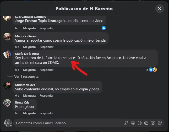 El Ovni de Acapulco: Captura de pantalla El Ovni de Acapulco: Captura de pantalla